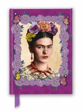 Foiled Journal Frida Kahlo Purple