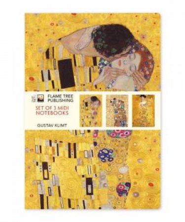 Midi Notebook Collection: Gustav Klimt (Set Of 3) by Various