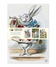 Midi Notebook Collection Alice In Wonderland Set Of 3