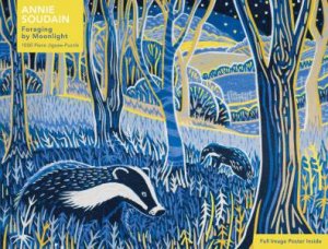 Sustainable Jigsaw: Annie Soudain, Foraging By Moonlight (1000-Piece) by Various