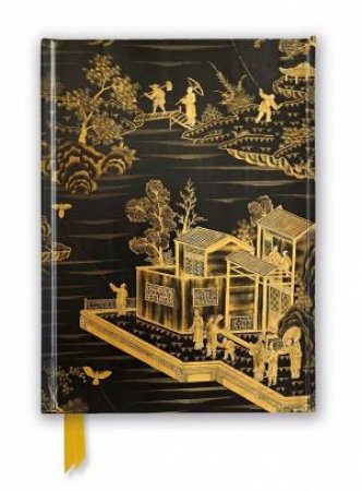 Foiled Journal #307: Chinese Lacquer Black & Gold Screen by Various