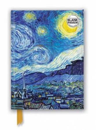 Foiled Blank Journal #23: Vincent Van Gogh: Starry Night by Flame Tree Studio