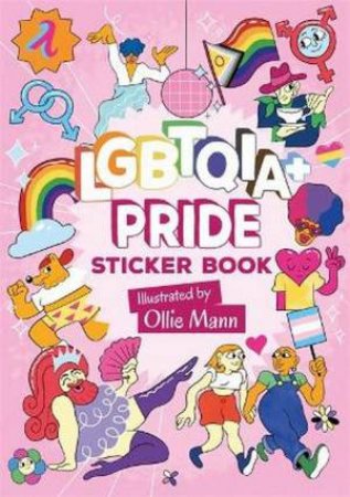 LGBTQIA+ Pride Sticker Book by Jessica Kingsley & Ollie Mann