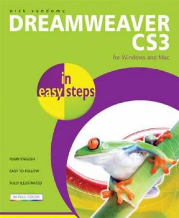 Dreamweaver CS3 In Easy Steps by Nick Vandome