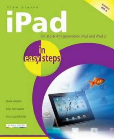 iPad In Easy Steps by Drew Provan