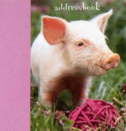 Piglets At Play Mini Address Book by Miniature Address Book