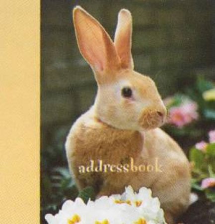 Bunnies At Play Mini Address Book by Miniature Address Book