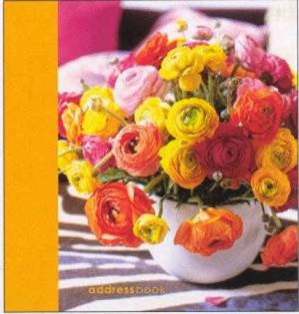 Simple Chic Flowers: Large Address Book by Unknown