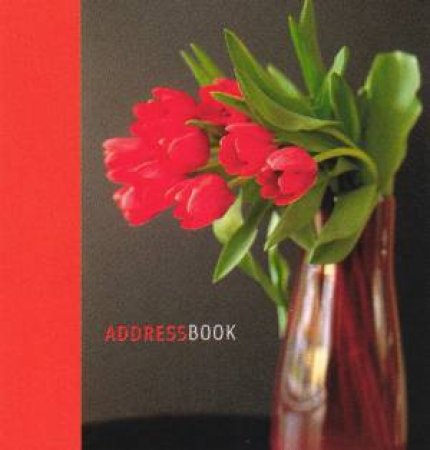 Tulips: Large Address Book by Unknown