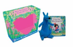 I Love You Blue Kangaroo Book & Toy by Emma Chichester Clark