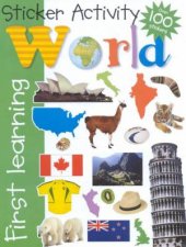 First Learning Sticker Activity World