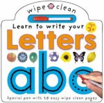 Wipe Clean Board Book Learn To Write Your Letters ABC