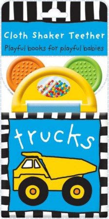 Cloth Shaker Teether: Trucks by Priddy Books