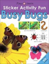 Sticker Activity Fun Busy Bugs