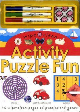 Activity Puzzle Fun by Wipe Clean