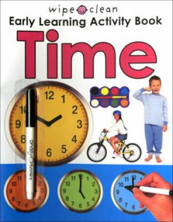 Early Learning Activity Book: Time by Wipe Clean