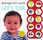 Simple First Words Lets Talk