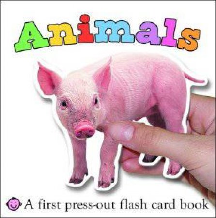 Animals: Flash Card Book by First Words Small Flash Card Book