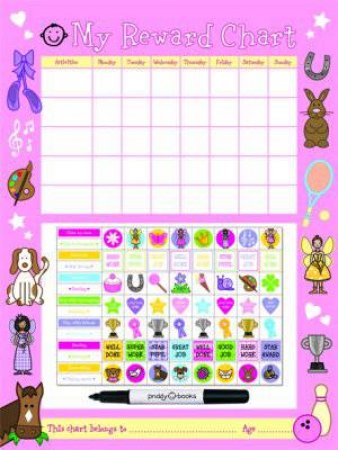 Pink Reward Chart by Various