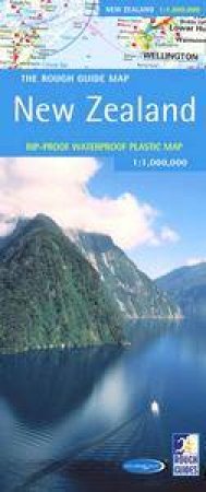 The Rough Guide Map To New Zealand by Various