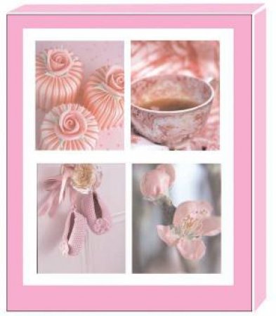 Pink Boxed Notecards by Quadrille Plus