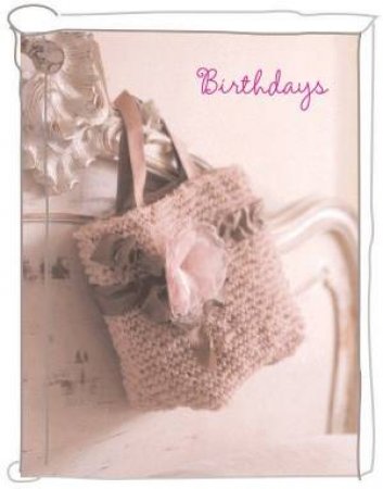 Pink Birthday Book by Quadrille Plus