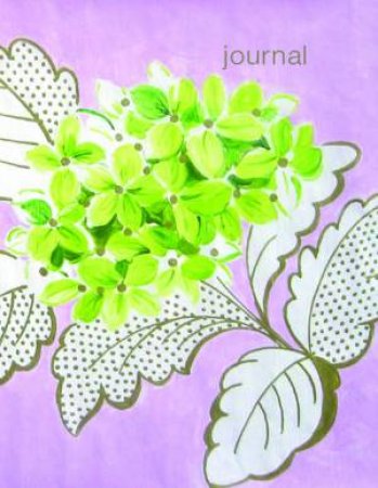 Tricia Guild Limeflowers Collection - A5 Journal by Plus Quadrille