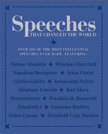 Speeches That Changed The World by Various