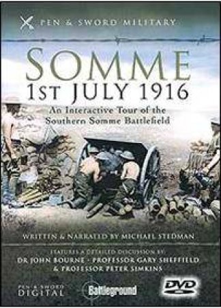 an Interactive Tour of the Southern Somme Battlefield Dvd by STEDMAN MICHAEL