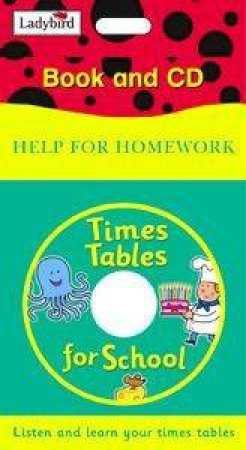 Times Table Book & Cd Pack by Ladybird