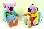 Franks Great Idea Koala Brothers Backpack Board Book  Toy