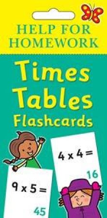 Help For Homework: Times Tables Flashcards by Amanda Doyle