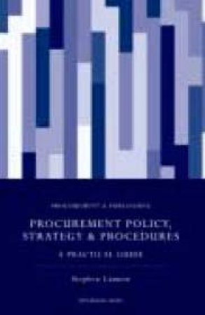 Procurement Policy, Strategy & Procedures by Stephen Cannon