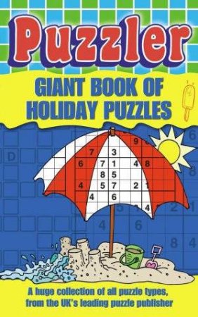 The Giant Book of Holiday Puzzles by Media Puzzler