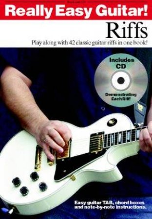 Really Easy Guitar: Riffs - Book & CD by and CD Book