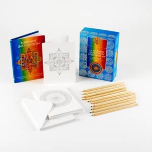 The Buddhist Mandala Colouring Kit by Various