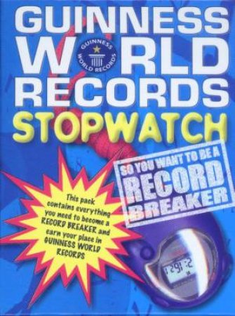 Guinness World Records Stopwatch by Unknown