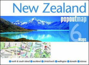 New Zealand Popout Map by Various