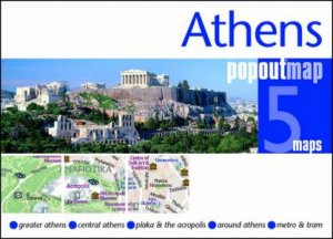 Athens PopOut Map by Compass Maps