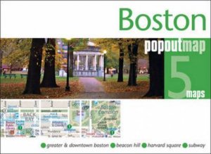 Boston PopOut Map by Unknown