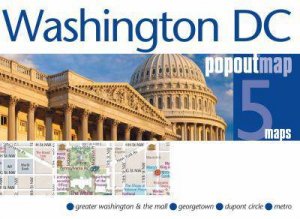 Washington DC Popout Map (3 Ed) by Various