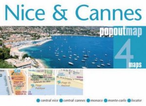 Nice & Cannes PopOut Map by Various 