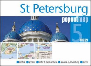 St Petersburg Popout Map by Various