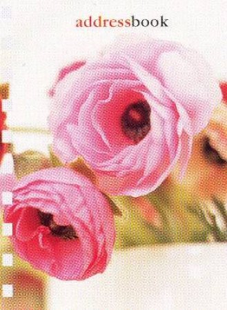 Pocket Address Book: Pink Flower by Unknown