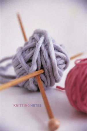 Knitting Notes Themed Mini Notebook by RPS