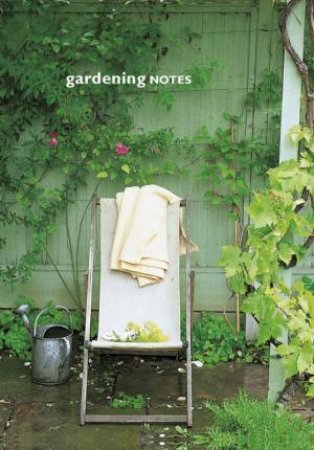 Gardening Notes Themed Mini Notebook by RPS