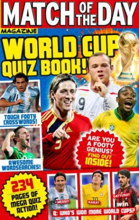 Match Of The Day World Cup Quiz Book by Various