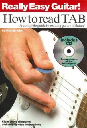 Really Easy Guitar!: How To Read TAB + CD by Music Sales