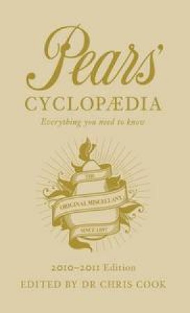 Pears' Cyclopaedia 2010-2011 by Chris Cook