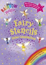 Rainbow MagicFairy Stencils Sticker Colouring Book